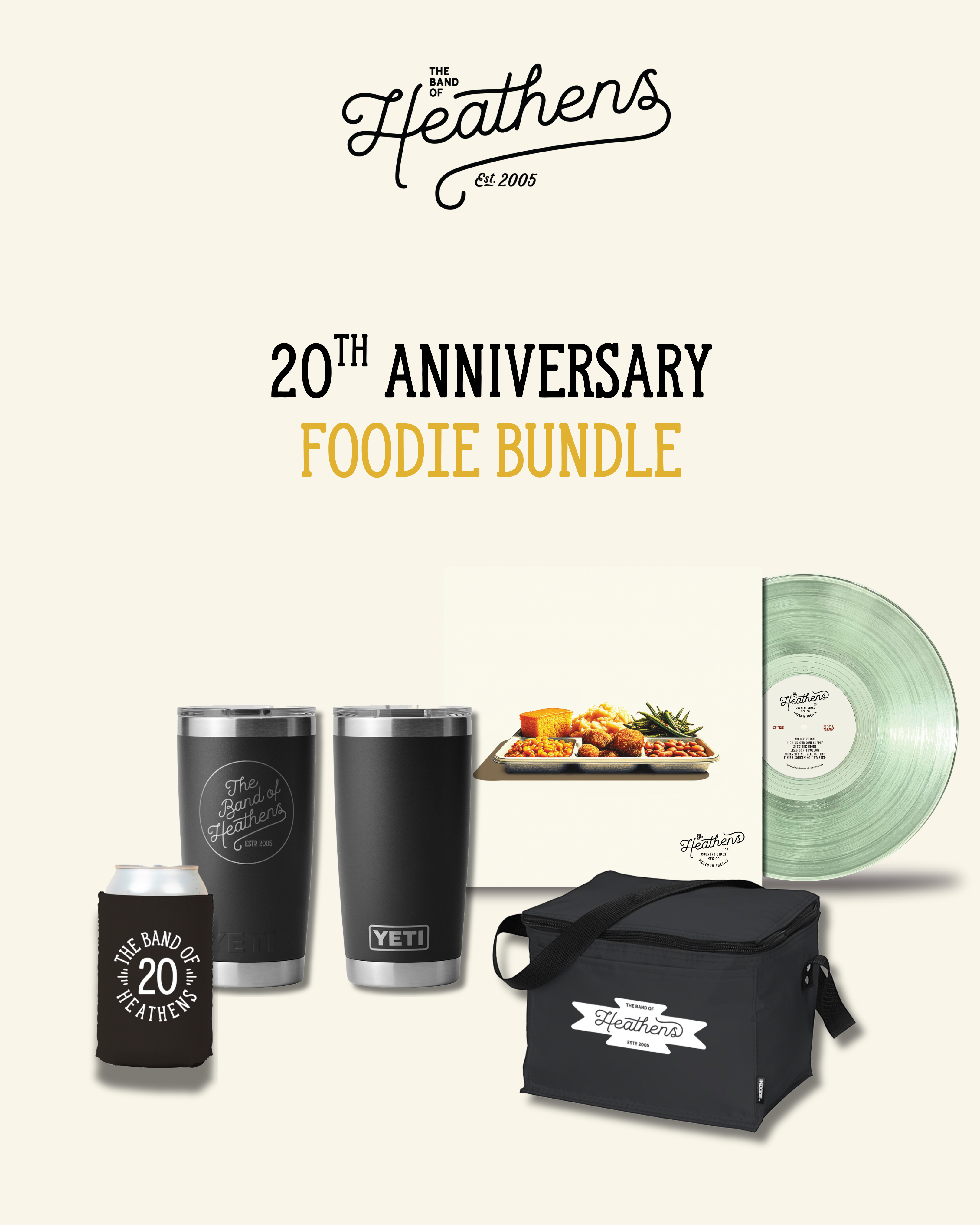 Country Sides Vinyl Foodie Bundle [PRE-ORDER]