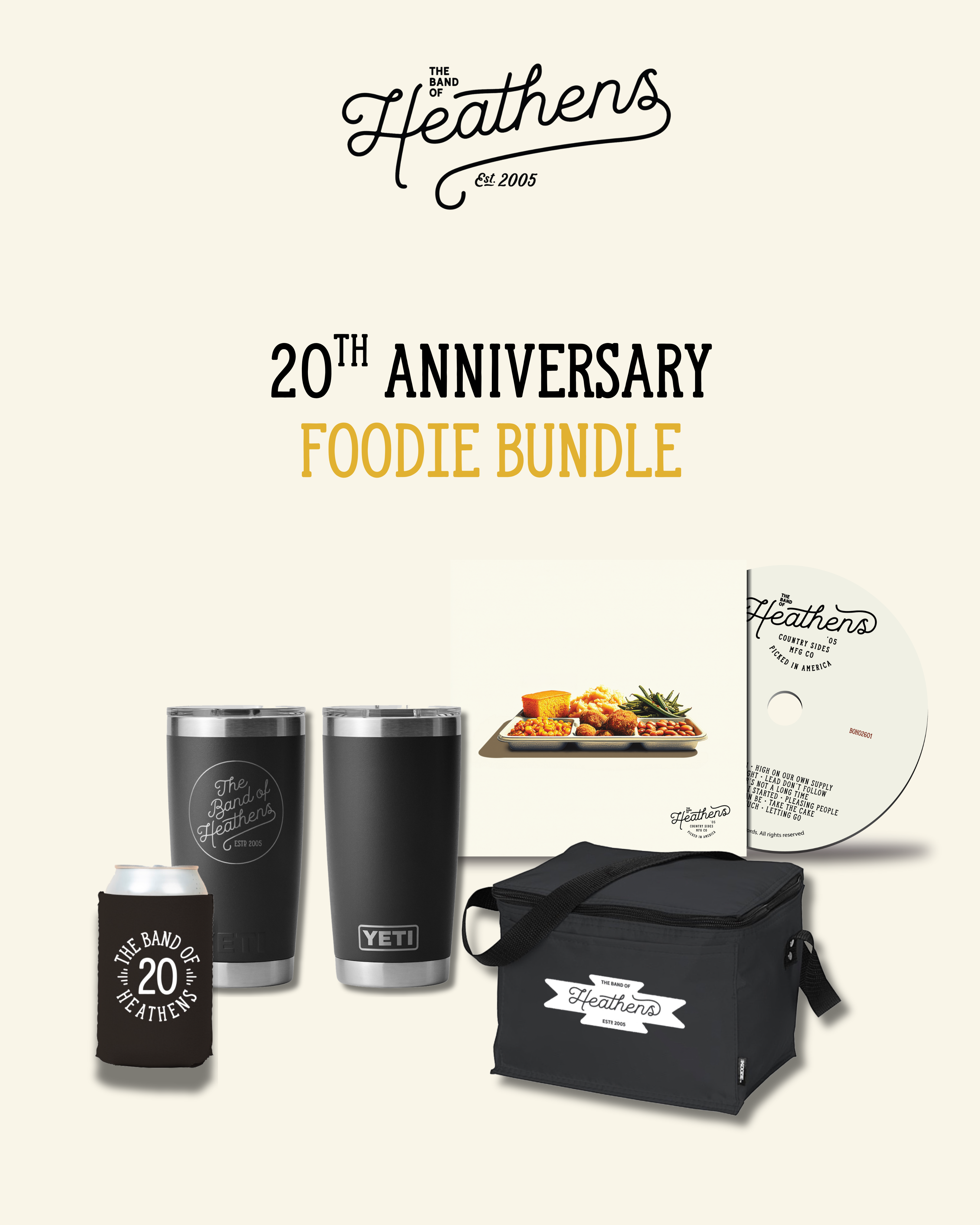 Country Sides CD Foodie Bundle [PRE-ORDER]