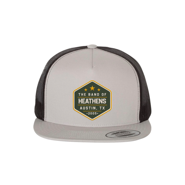 The Band Of Heathens Stars Shield Hat