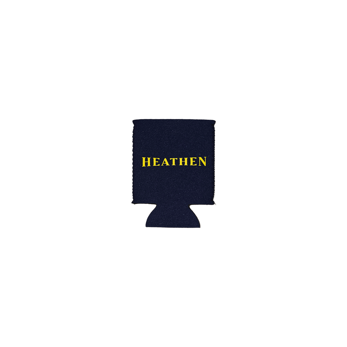 HEATHEN Navy Blue Koozie