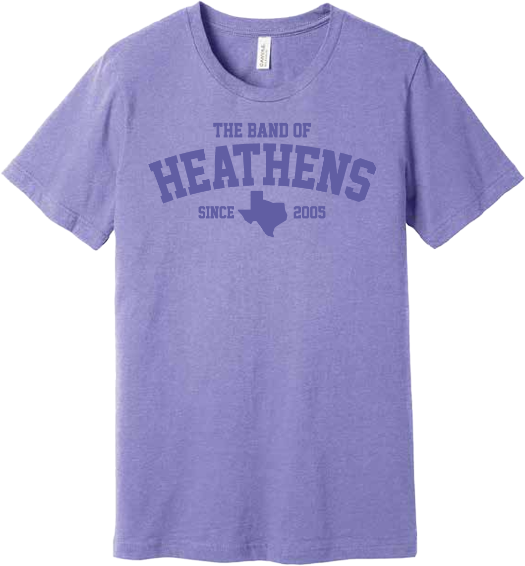 Texas Athletic Lavender Tee