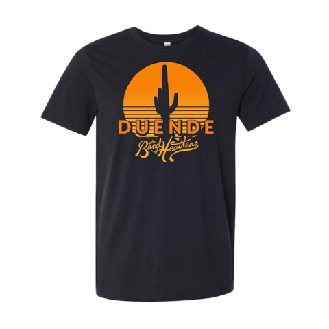 Duende cactus black tee The Band of Heathens 