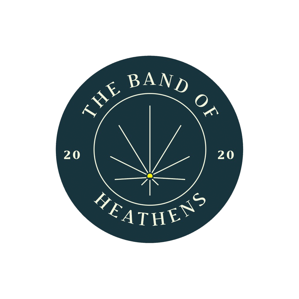 Stranger album art sticker The Band of Heathens 